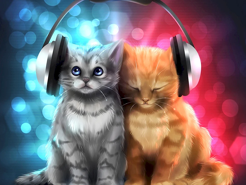 Anime Katzenmädchen.