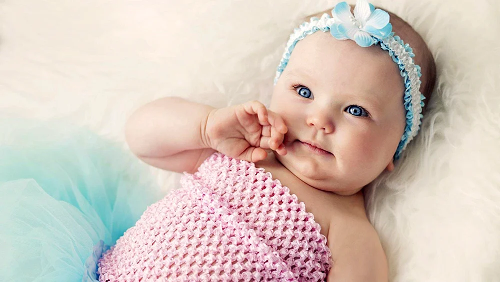 Schöne Baby Mädchen