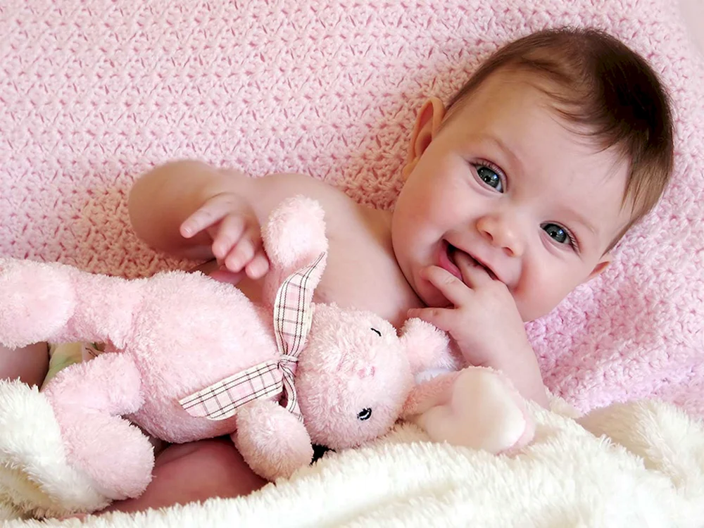 Schöne Baby Mädchen