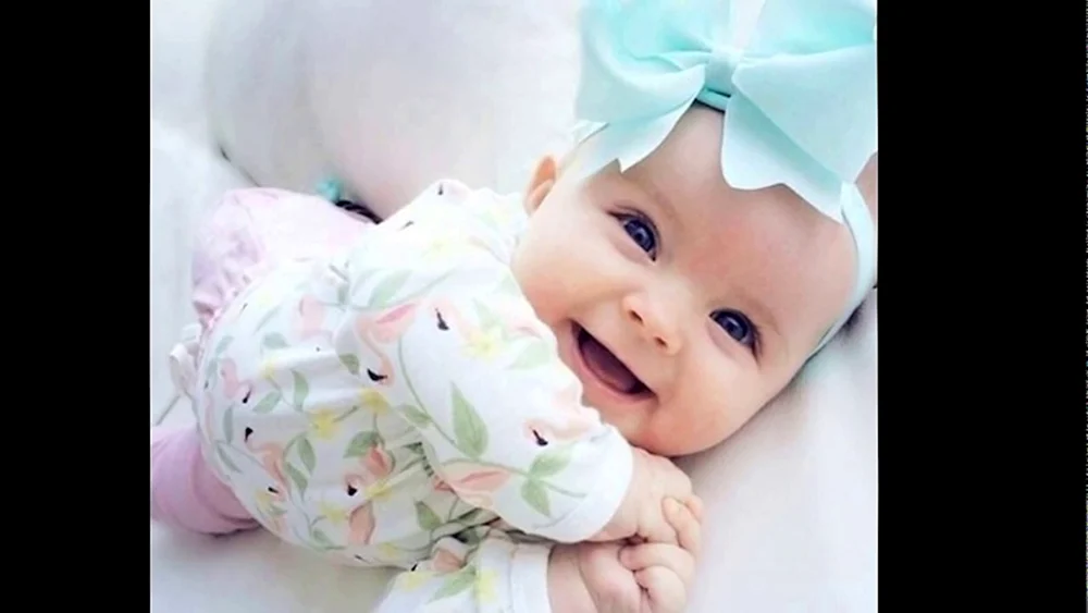 Schöne Baby Mädchen