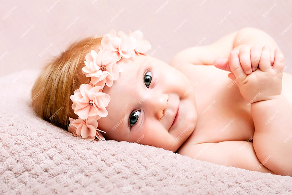 Schöne Babymädchen