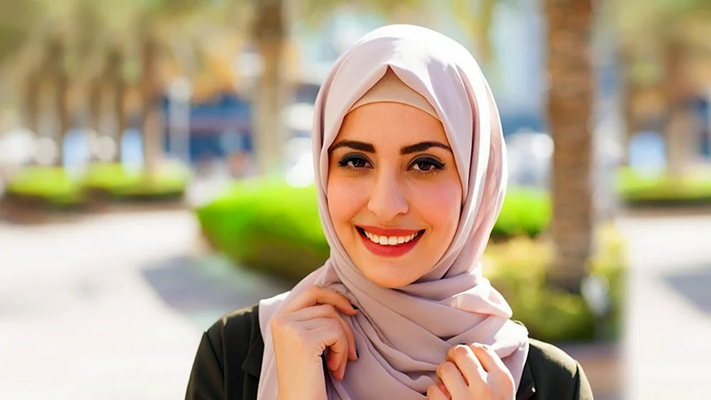 Schöne muslimische Frauen