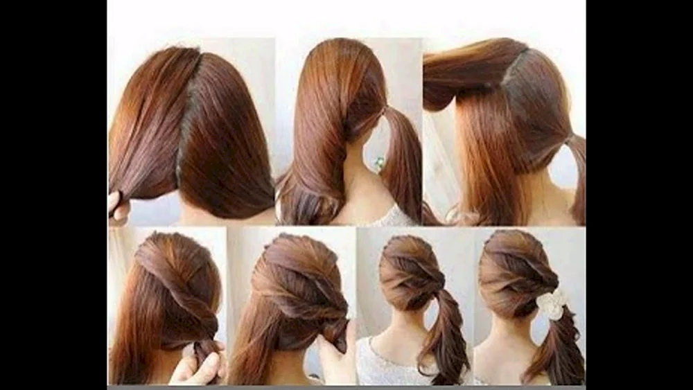 Schöne unkomplizierte Frisuren