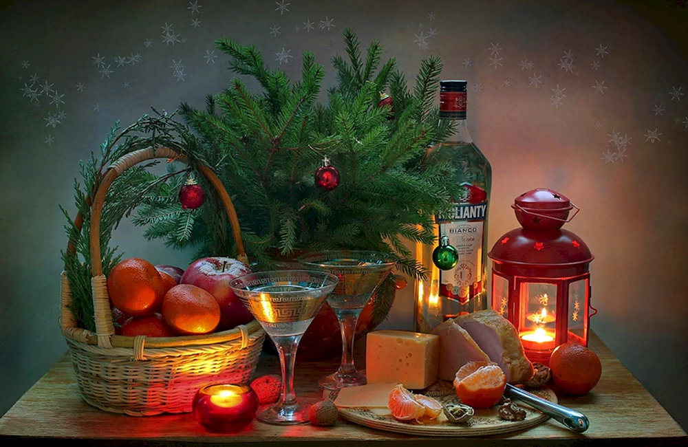 Ekaterina Kalinovskaya Neujahrsstillleben