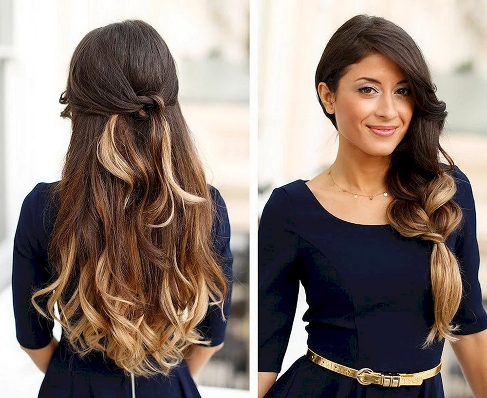 Schöne Frisuren für langes Haar