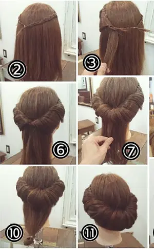 Schöne Frisuren Schritt für Schritt