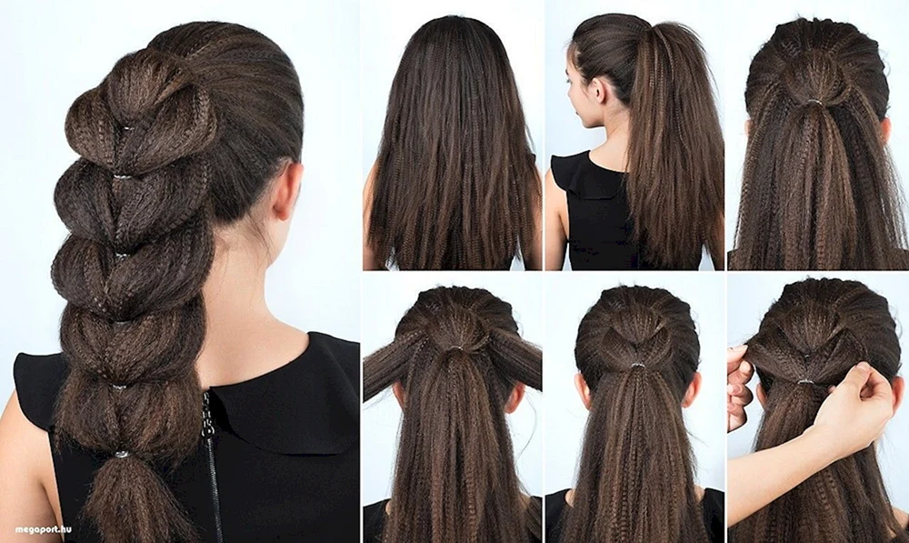 Schöne Frisuren mit Goffret