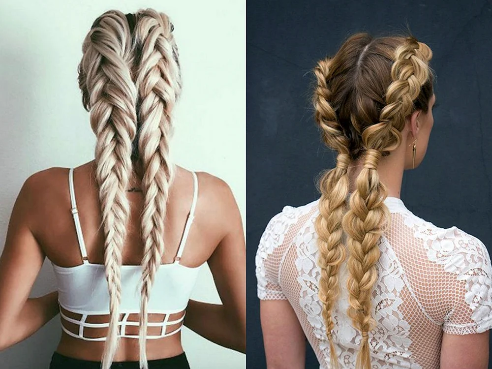 Flechtfrisuren für mittleres Haar