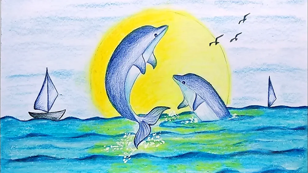 Zeichnungen zu einem freien Thema
