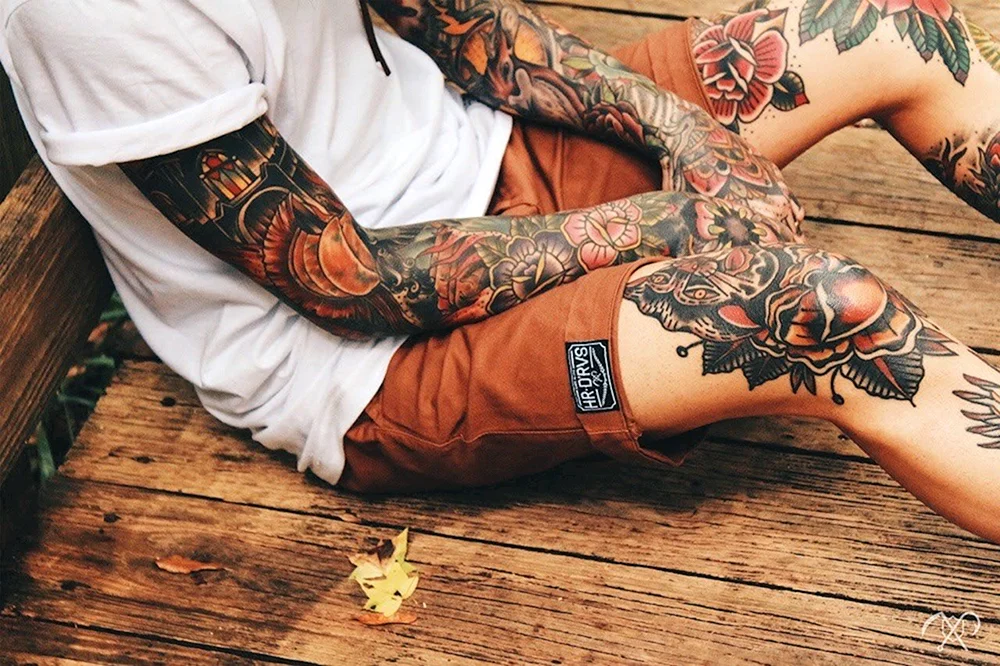 Ärmel tattoo