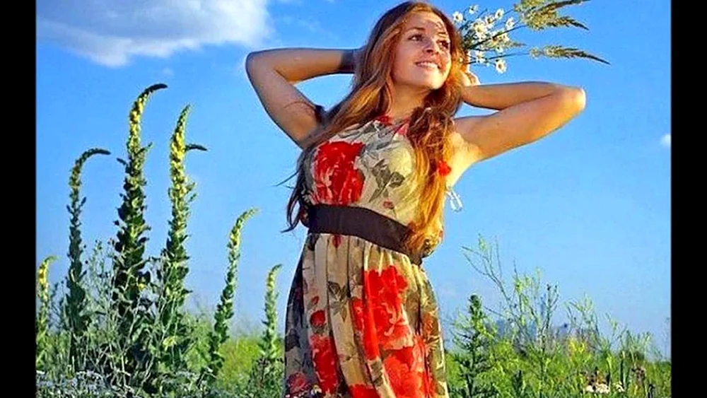 Ksyusha Egorova junges Bauernmädchen