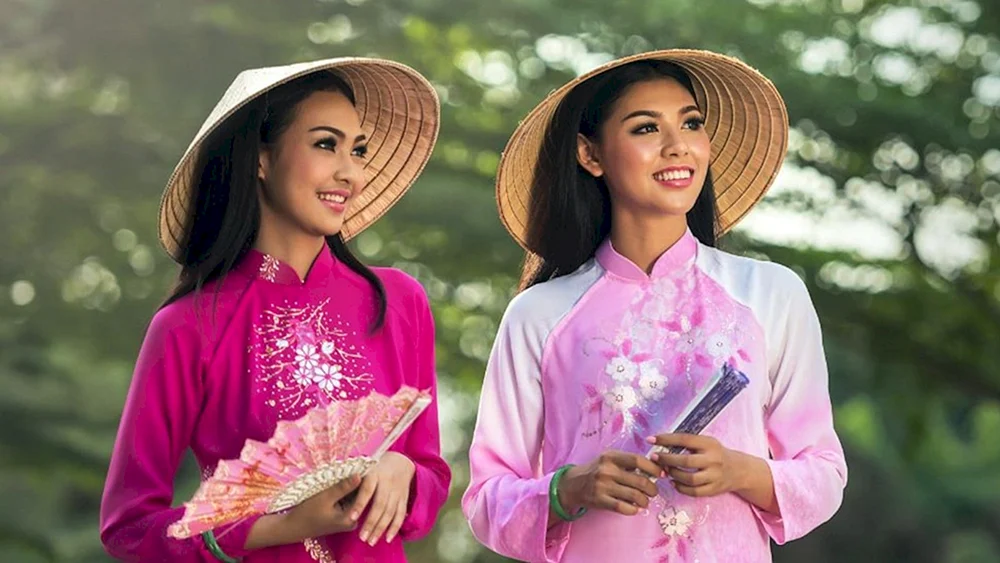 Schöne Vietnamesische Mädchen