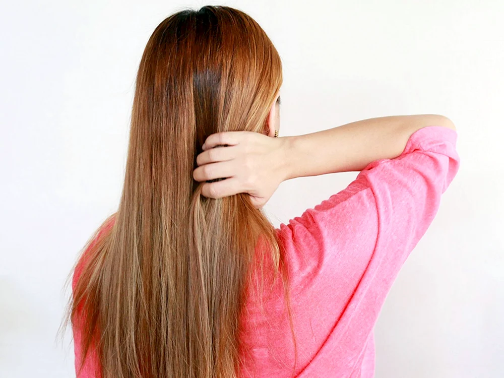 Orientiertes Haar Haare