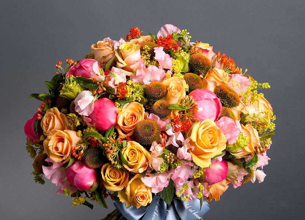 Hortensia-Rosenstrauß