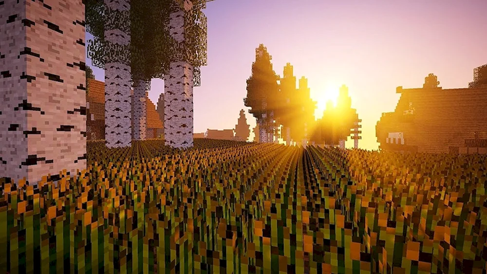 Maincraft-Hintergrund