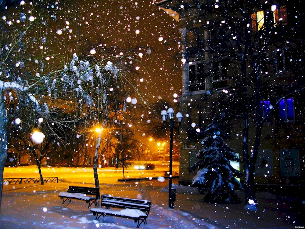 Schneefall