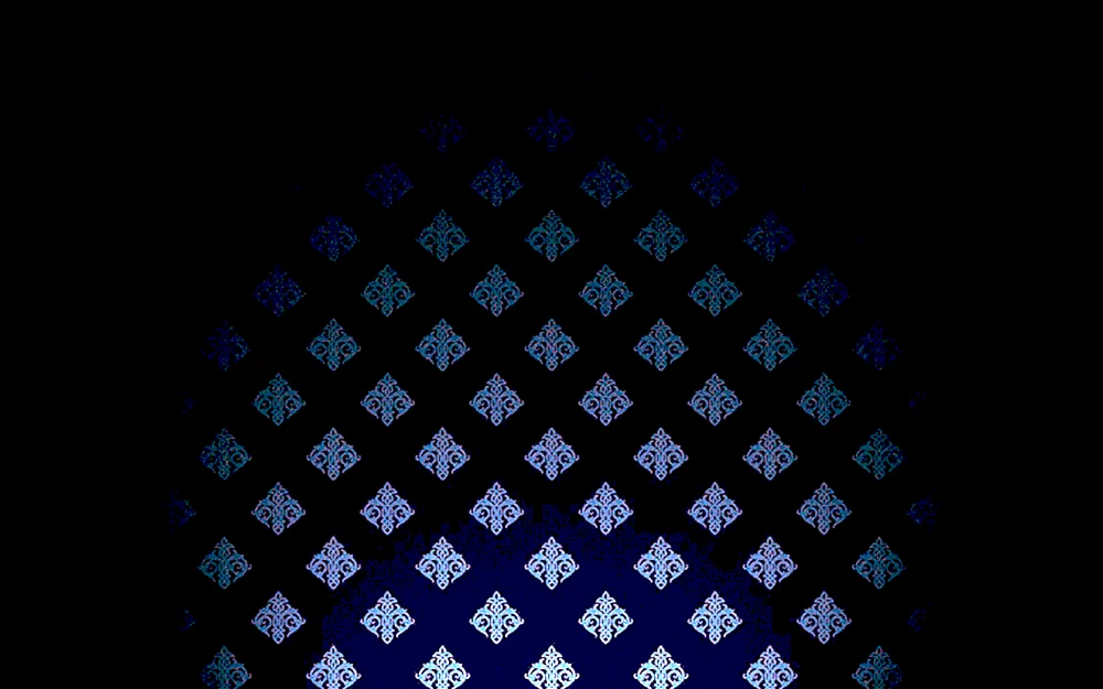 Blau abstrakt
