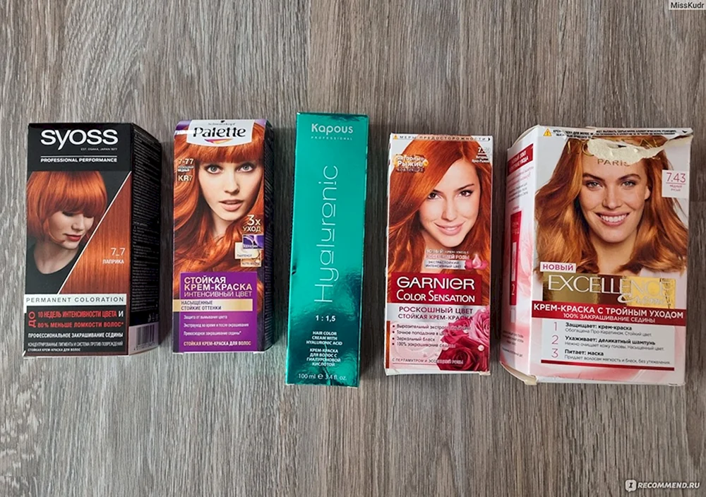 Haarfarben Nuancen