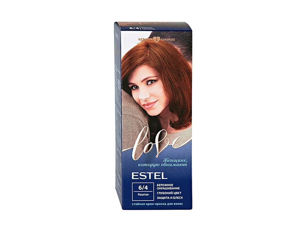 Estel kastanienbraun Haarfarbe 64