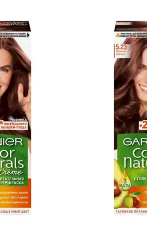 Garnier Color naturals 6 Haselnuss HaarfärbemittelGarnier Spicy ChestnutGarnier Spicy ChestnutGarnier Luxury ChestnutGarnier Haarfärbemittel Luminance 4.68Garnier Haarfärbemittel 6. 25