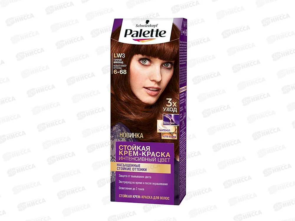 Heiße Schokolade Haarfarbpalette