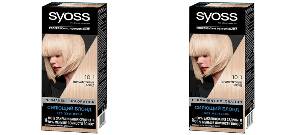 Perlblond Haarfärbung