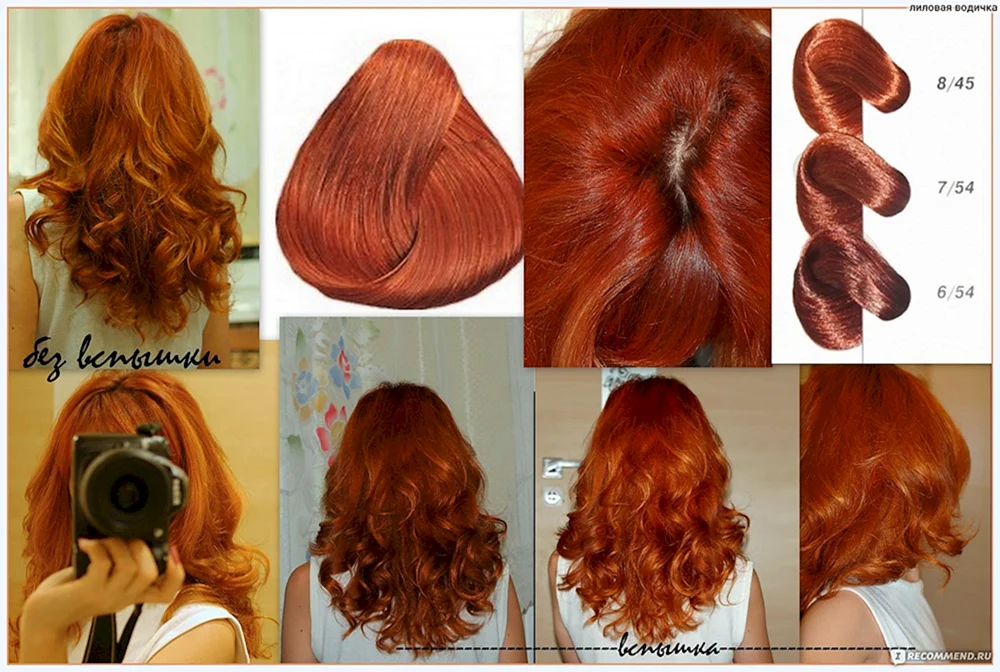 Estel rote Farbpalette