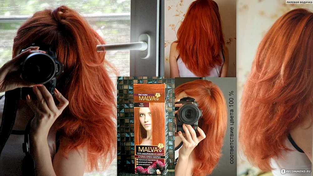 Garnier Farbe rot 7.40