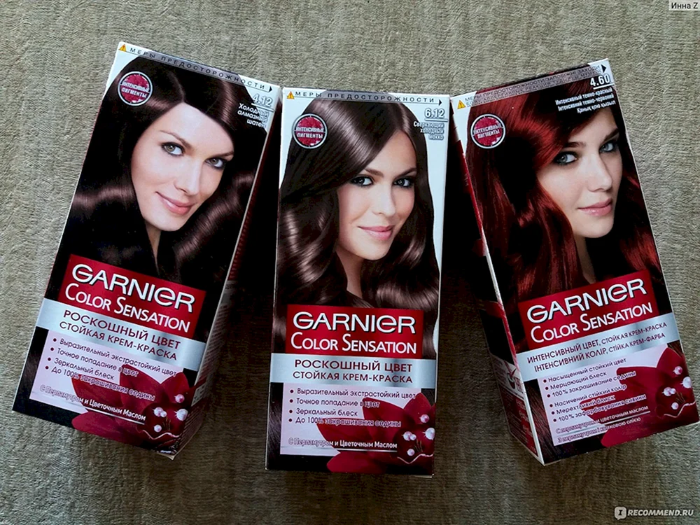Garnier color sensation 4.12