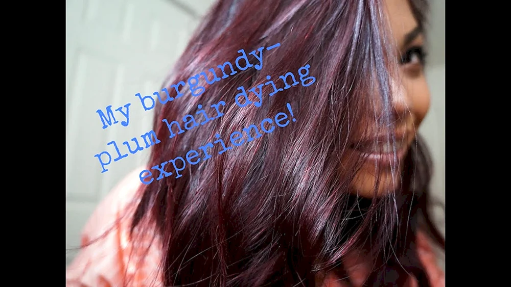 Loreal burgundy dye