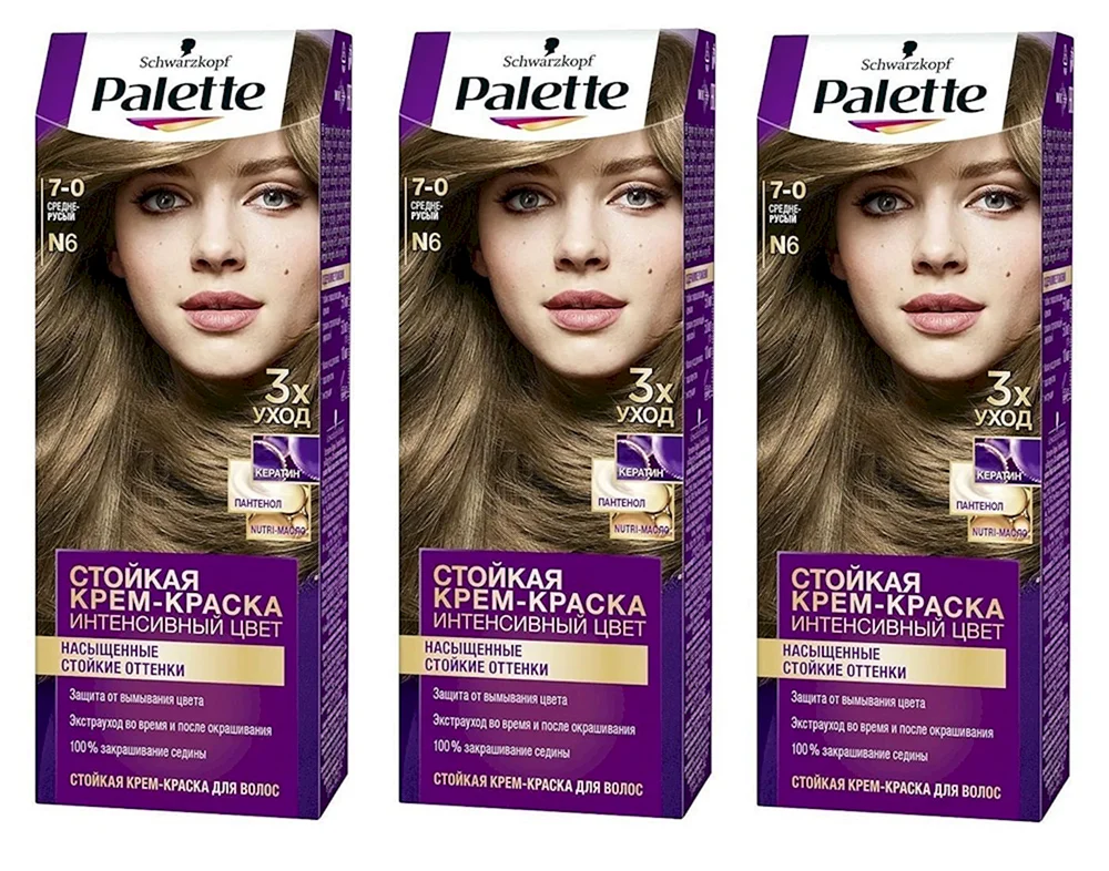 Palette Haarfarbstoff Farbpalette