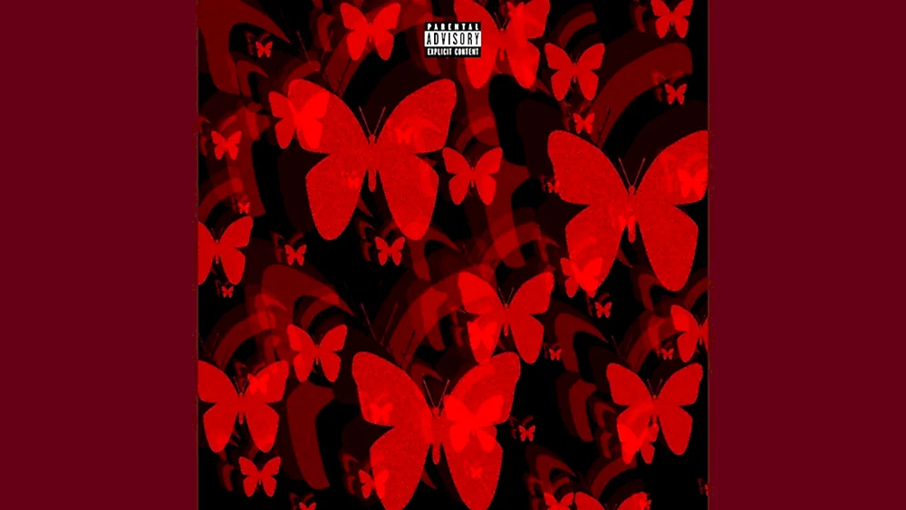 Roter Schmetterling