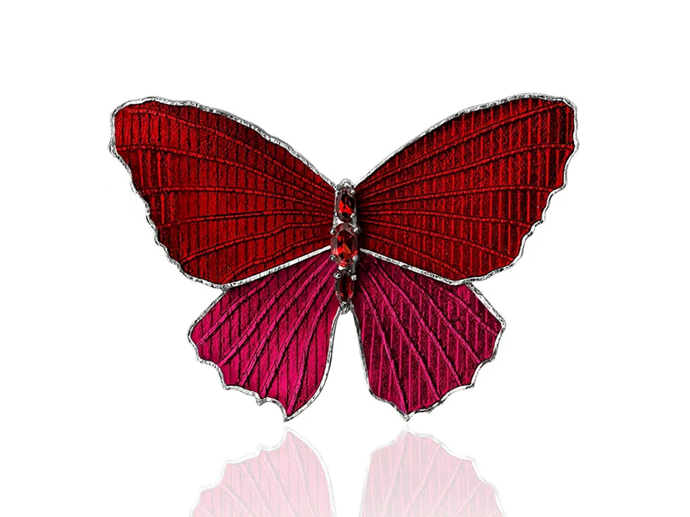 Schwarzer Kardinal Schmetterling