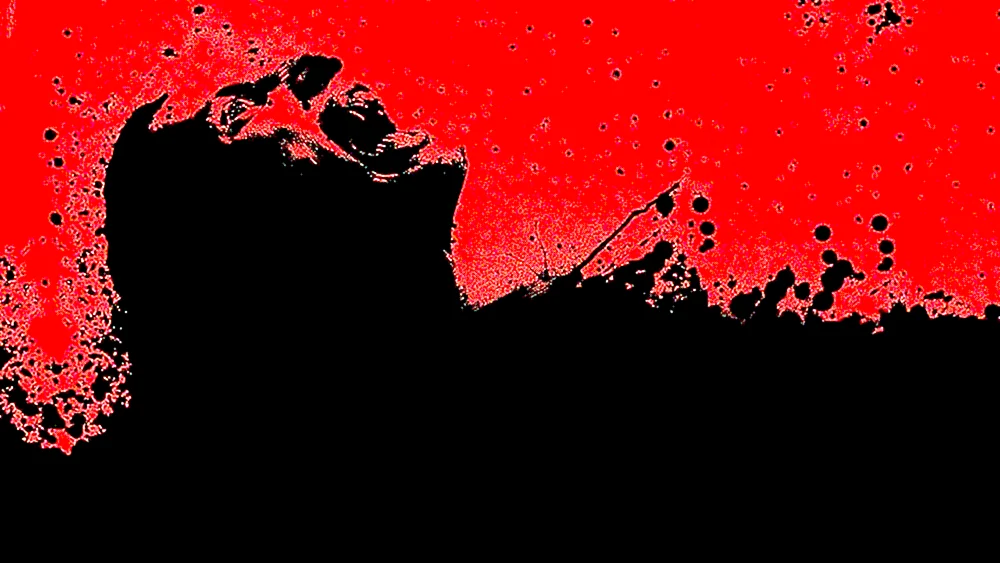 Roter Bildschirmhintergrund