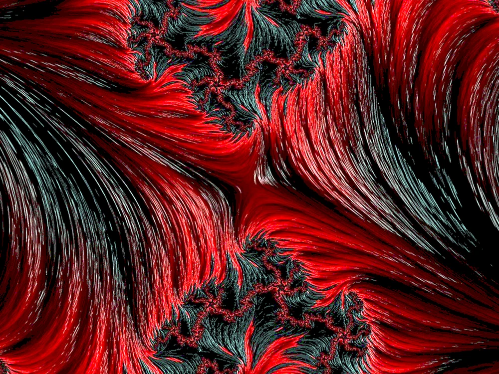Roter Bildschirmhintergrund auf Rot