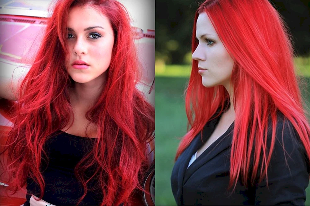 Scarlet Taylor mit rotem Haar