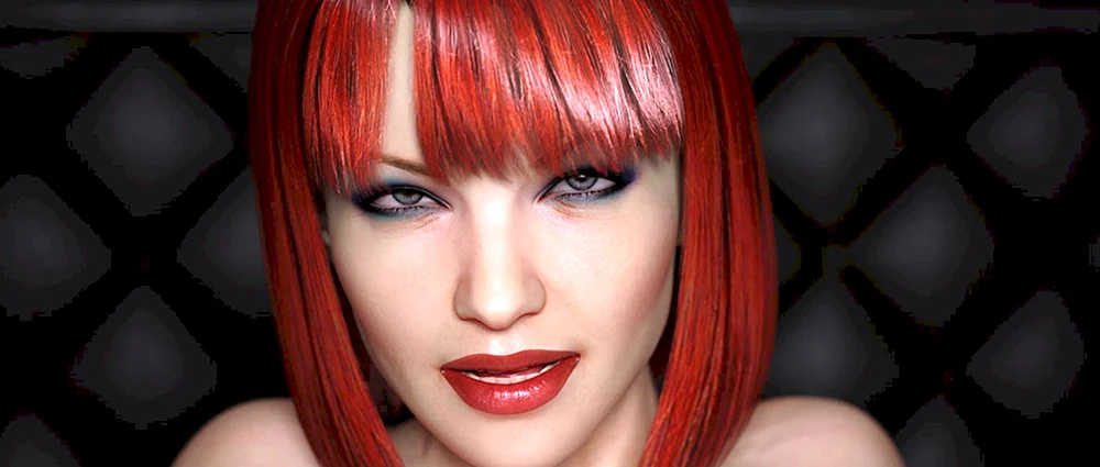 Rotes Haar