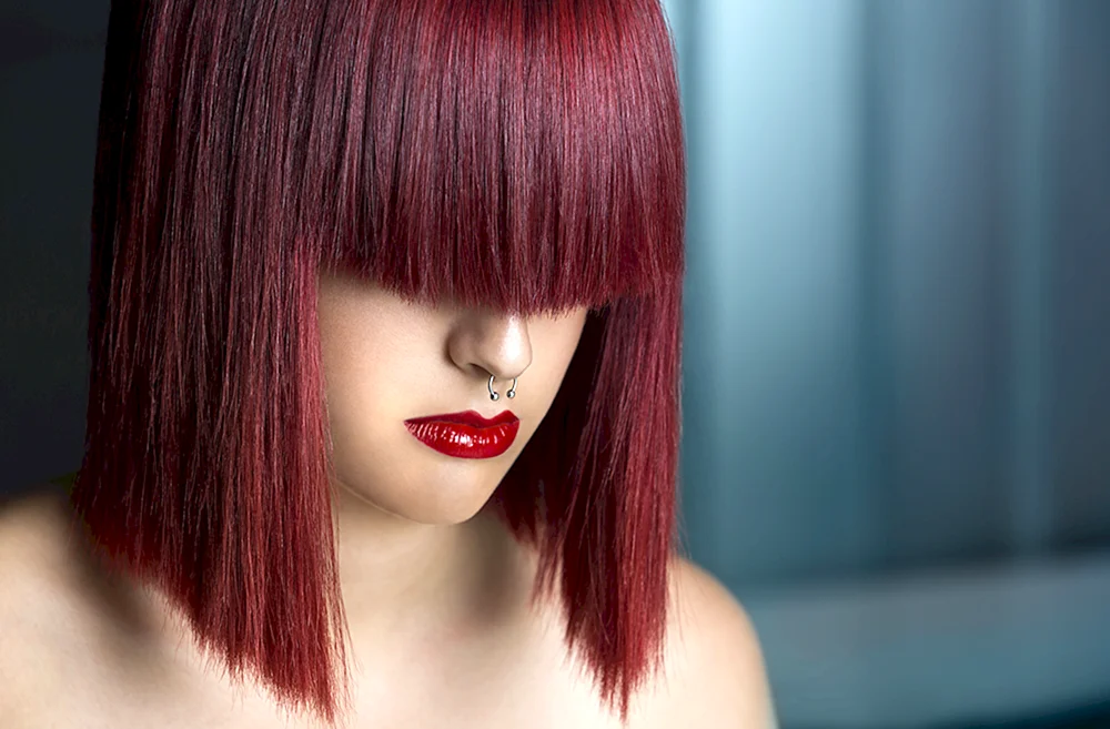 Rotes Haar