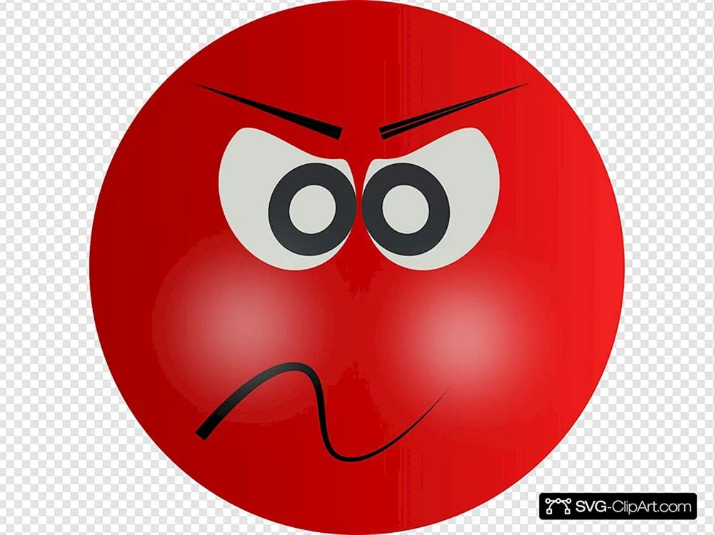 Böser Smiley