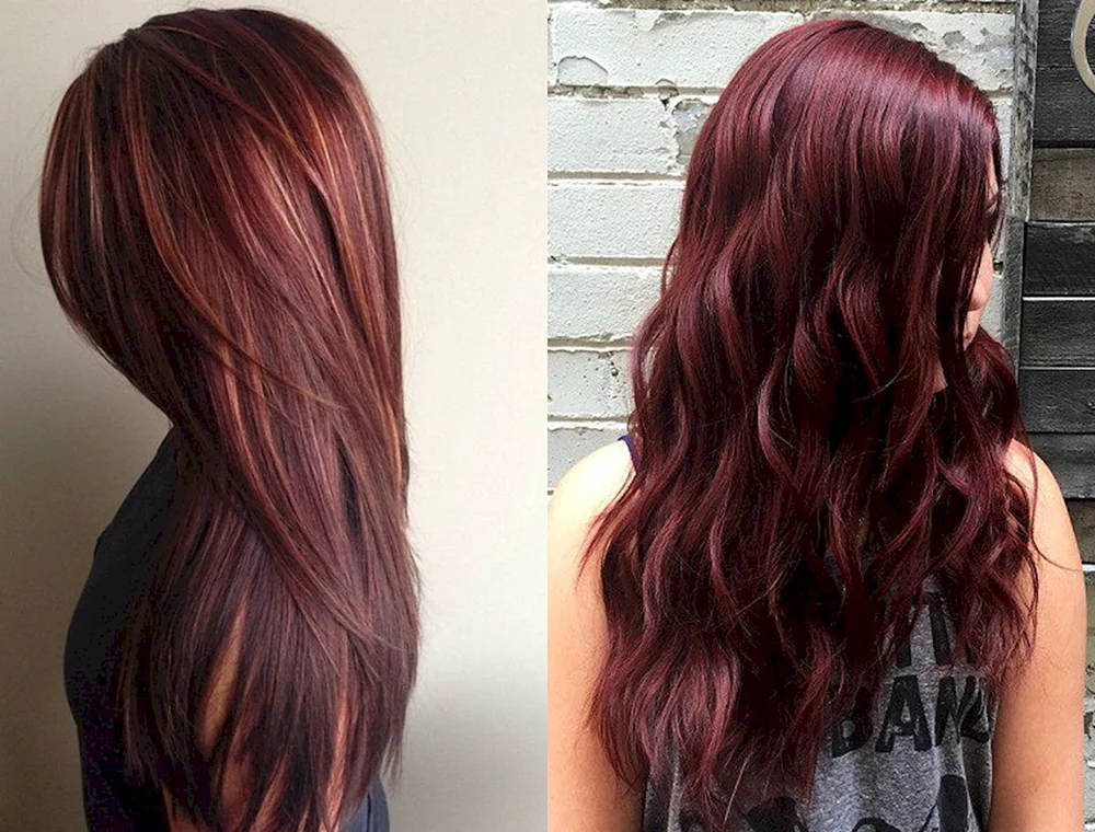 Rot Haarfarbe