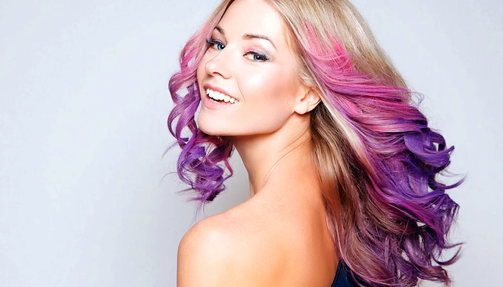 Stylish Balayage Haarfärbung