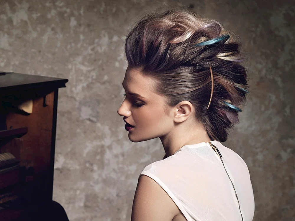 Locken für kurzes Haar