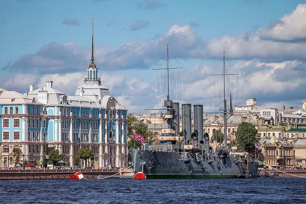 Aurora Kreuzer in St. Petersburg