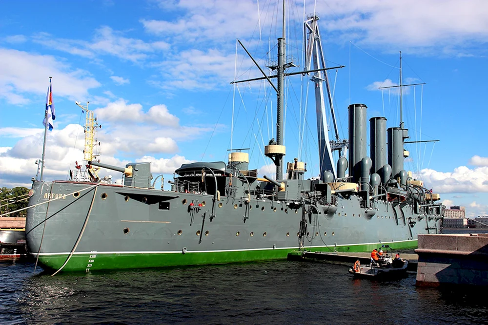 Aurora Kreuzer in St. Petersburg