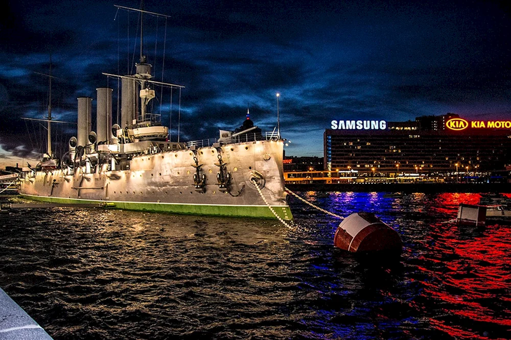 Aurora Kreuzer in St. Petersburg
