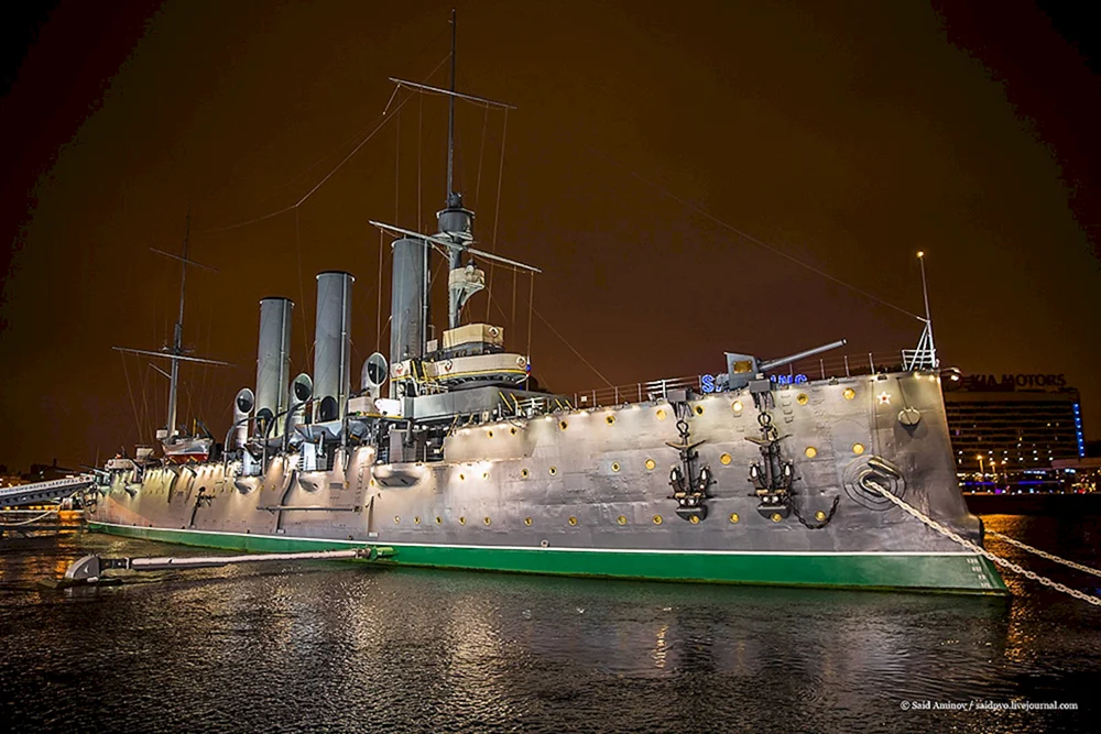 Aurora Kreuzer in St. Petersburg