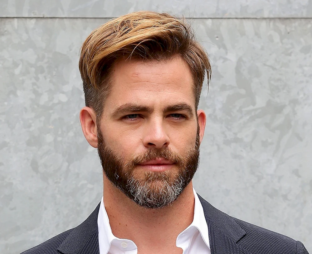 Chris Pine mit Bart