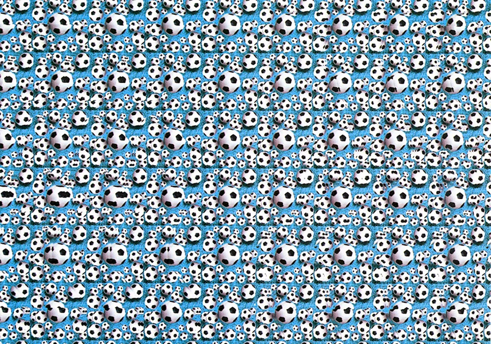 3d-Stereogramme für Augen