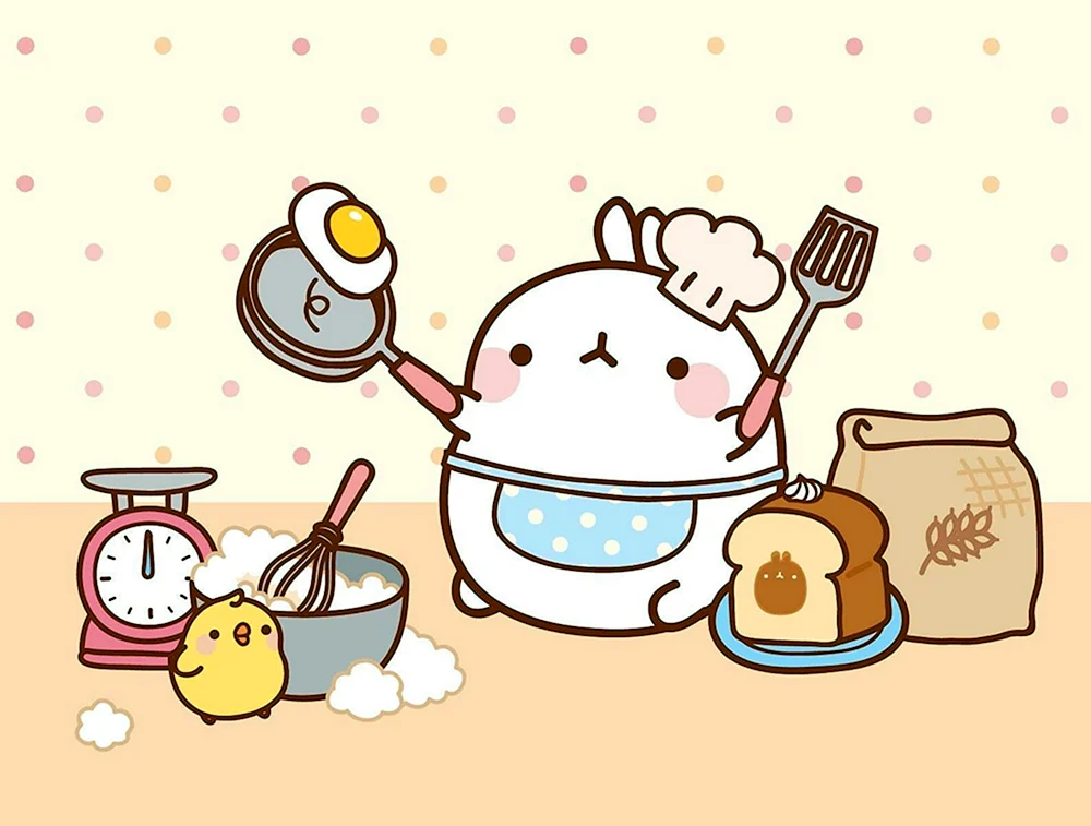 Doodle-Bilder von Lebensmitteln