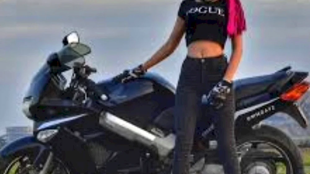 Ksenia Biker Girl